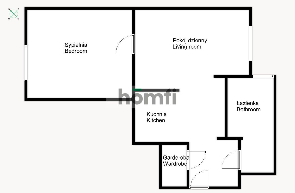 2 pokojena Sępolnie po generalnym remoncie - Mieszkanie - Sprzedaż - Wrocław, Śródmieście / Sępolno