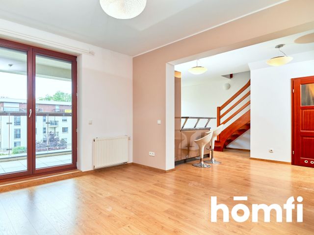 Dwupoziomowe-74 m², 4 balkony, Biskupin, Biegasa - Mieszkanie - Wynajem - Wrocław, Śródmieście / Biskupin