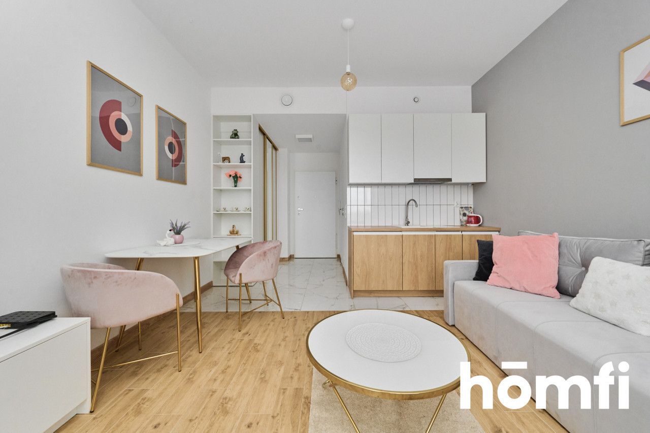 Studio apartment ul. Słonimskiego Promenady Wrocławskie. - Квартира - Оренда - Wrocław, Psie Pole / Kleczków