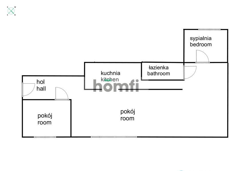 FOR SALE! 3-Room Apartment – 43.46 m² – Kazimierzowskie Estate / Bieńczyce - Apartment - Sale - Kraków, Nowa Huta