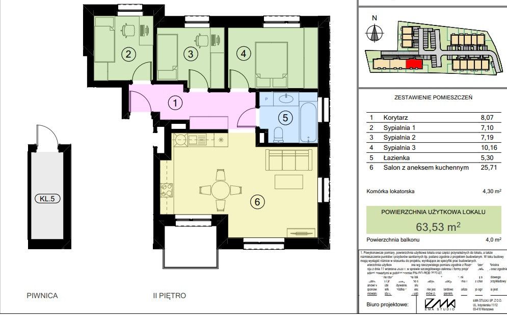 4 rooms Apartment, Jasło/Sobniów, ready for 2028, balcony and parking space INCLUDED - Apartment - Sale - Jasielski, Jasło / Sobniów