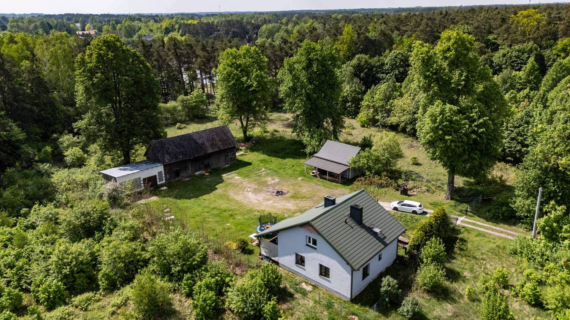 House with the farm by the reservoir in Siczki - House - Sale - Radomski, Jedlnia-Letnisko / Siczki