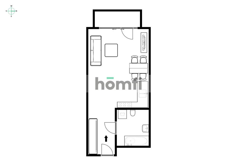 New comfortable apartment with garage - Квартира - Оренда - Gdańsk, Ujeścisko