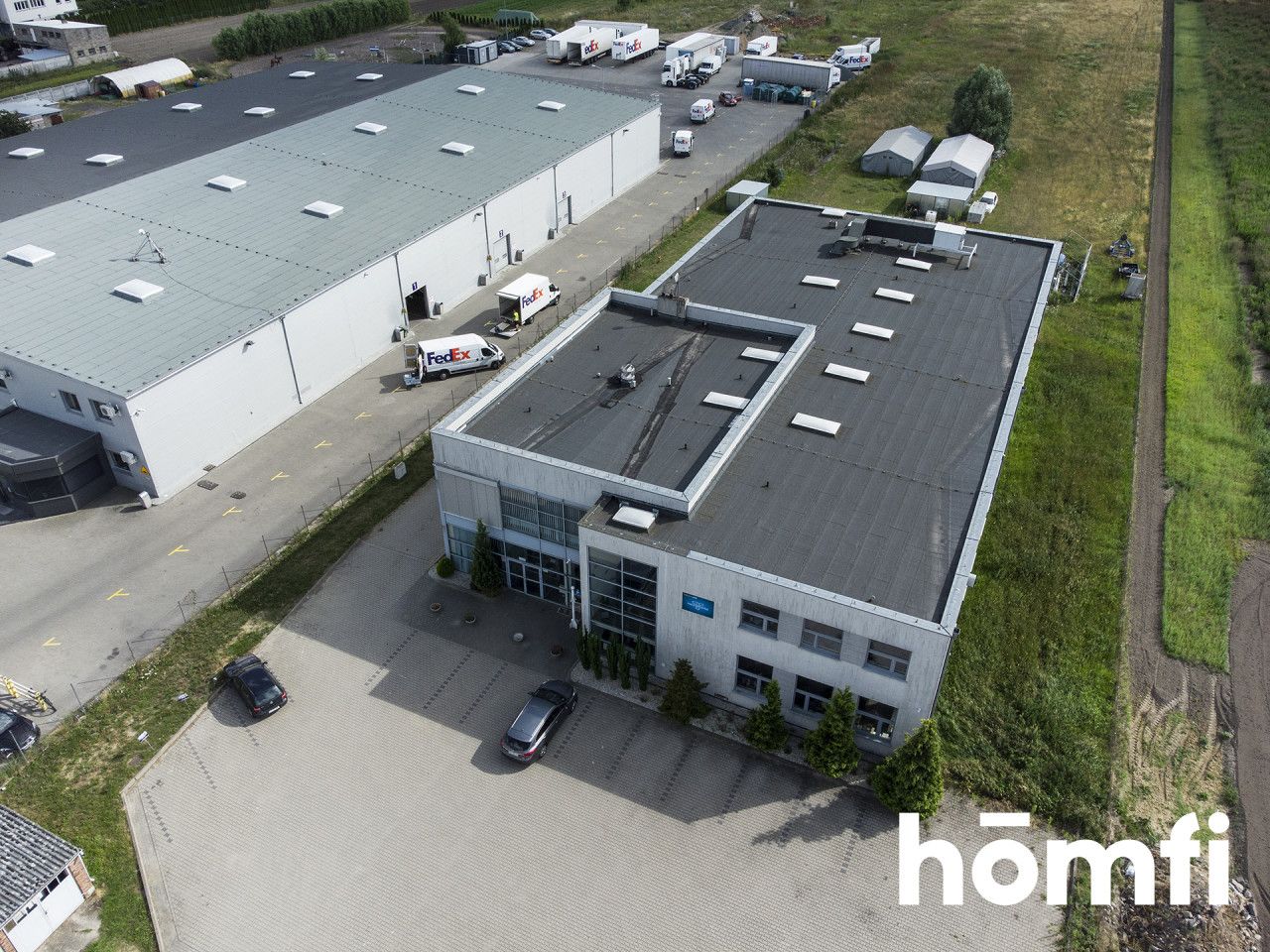 office and warehouse building with a large plot - Commercial premises - Sale - Poznań, Nowe Miasto / Spławie