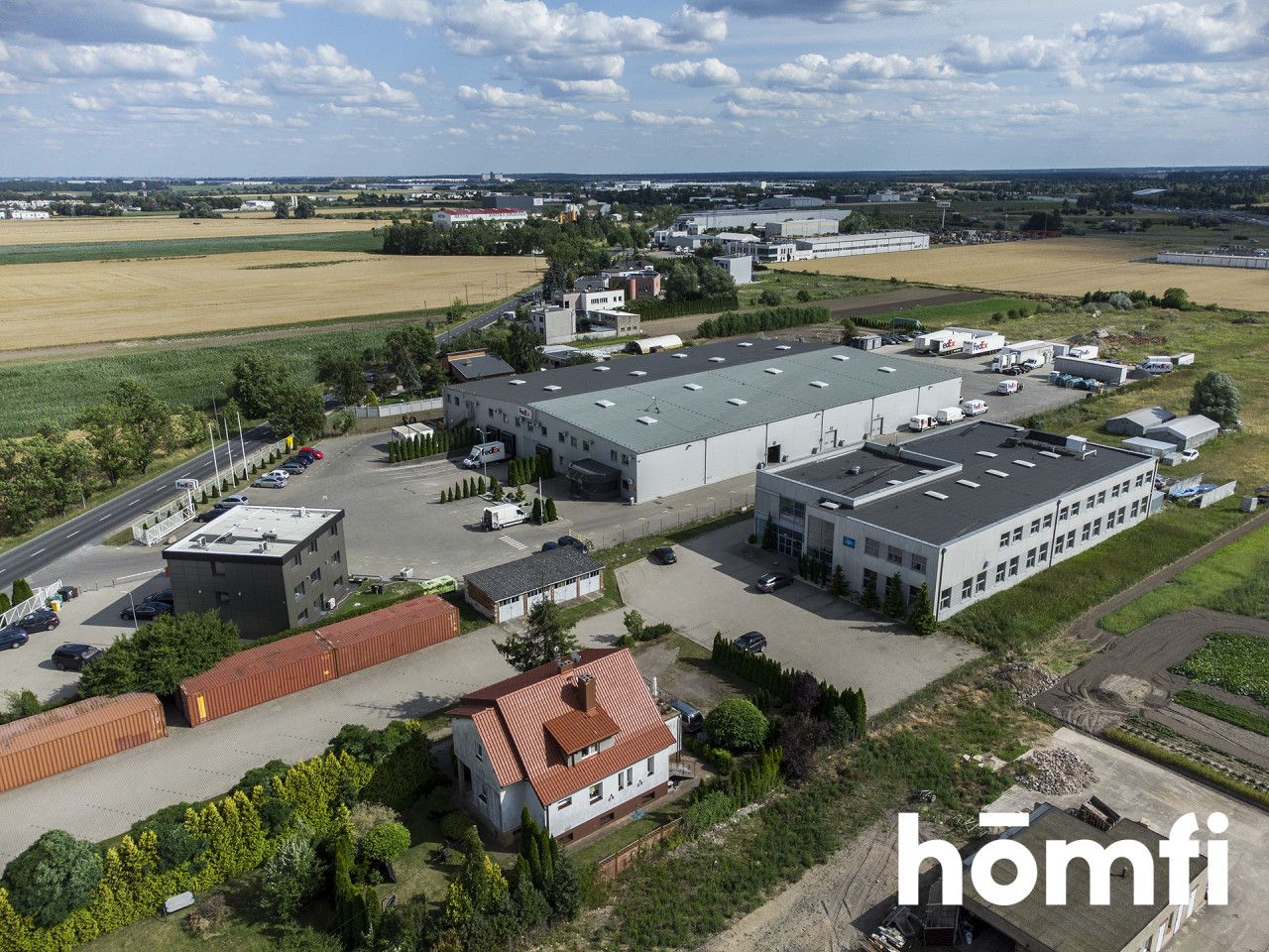 office and warehouse building with a large plot - Commercial premises - Sale - Poznań, Nowe Miasto / Spławie