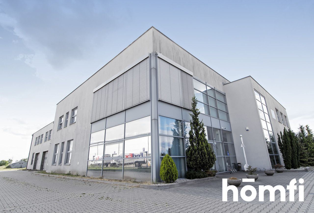 office and warehouse building with a large plot - Commercial premises - Sale - Poznań, Nowe Miasto / Spławie