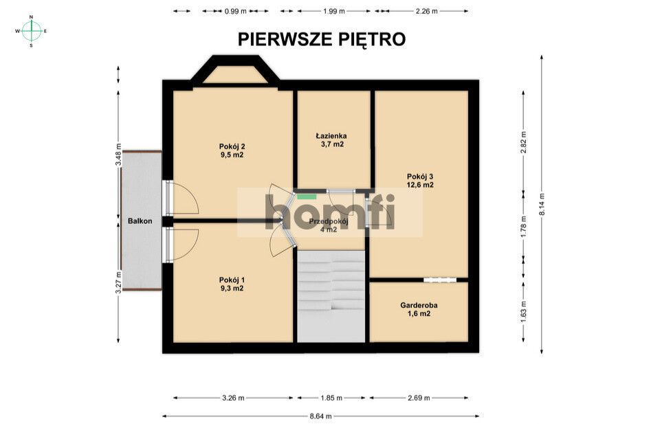 Dom jednorodzinny 100 m² + przybudówka 18 m² | spokojna okolica | Pobiedziska - Dom - Sprzedaż - Poznański, Pobiedziska