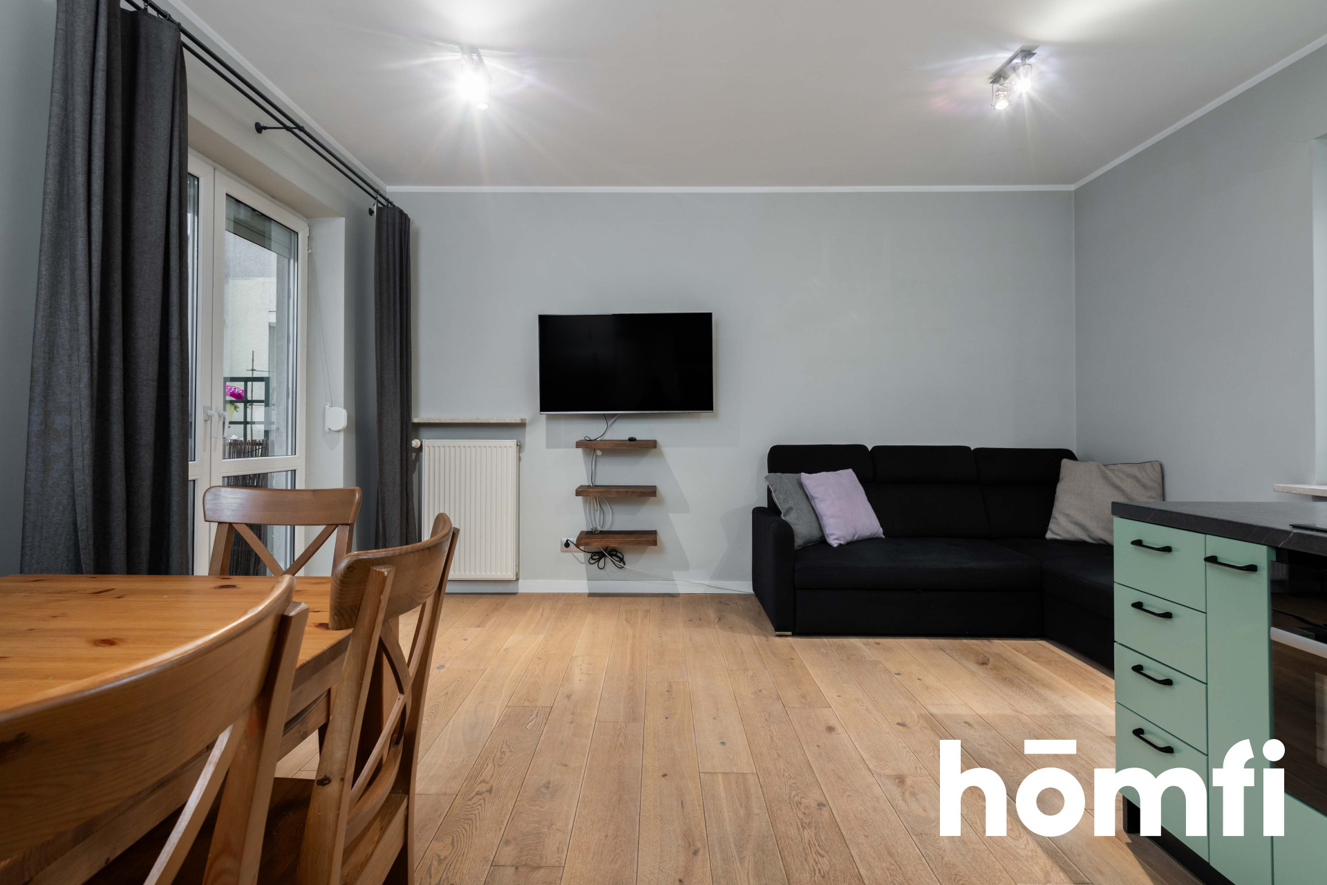 Two room flat with balcony - Apartment - Rent - Warszawa, Praga-Południe