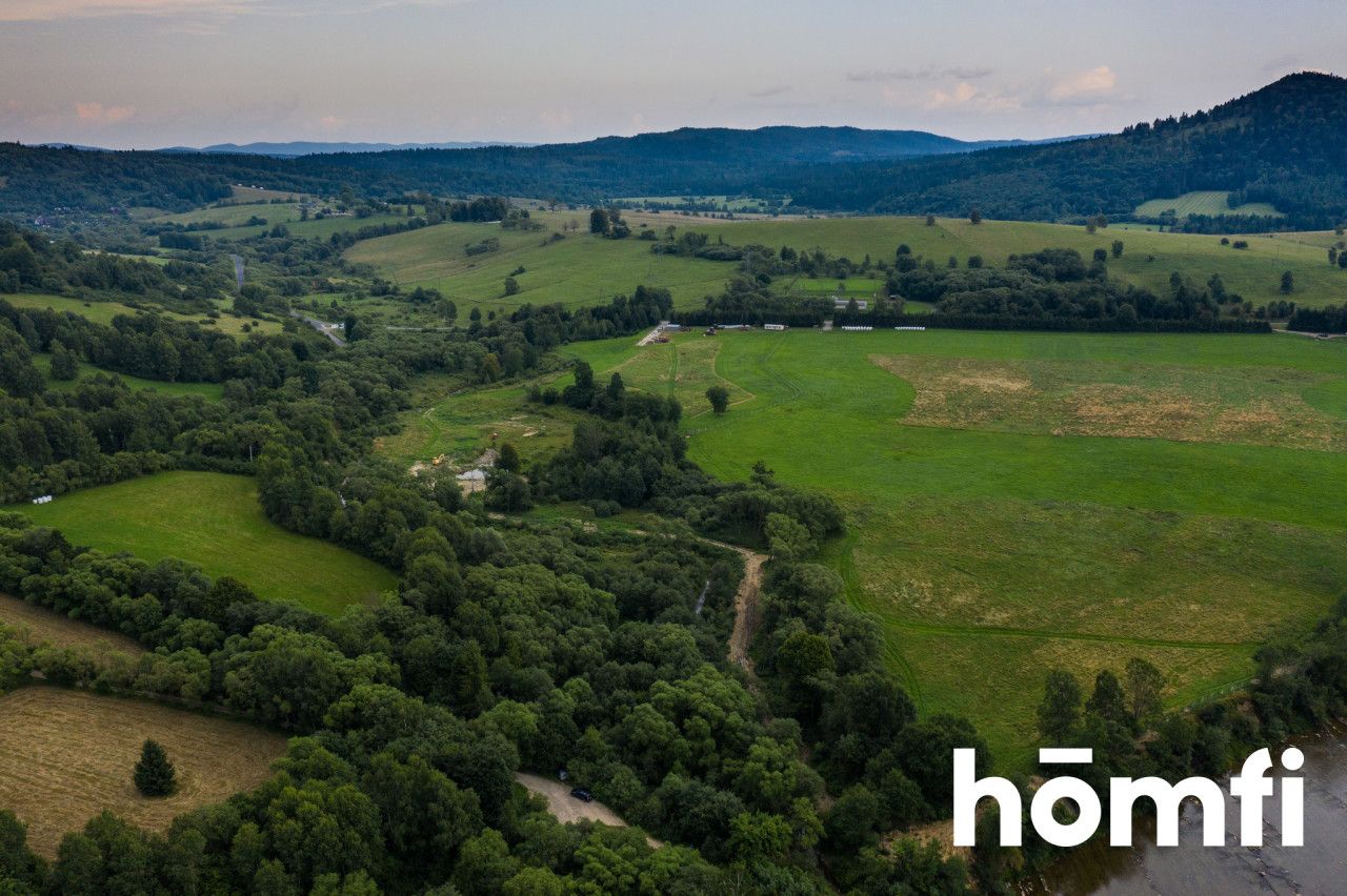 YOU WILL FALL IN LOVE! Plot with a view of Połoniny, 22 ha - Ділянка - Продаж - Bieszczadzki, Lutowiska / Smolnik
