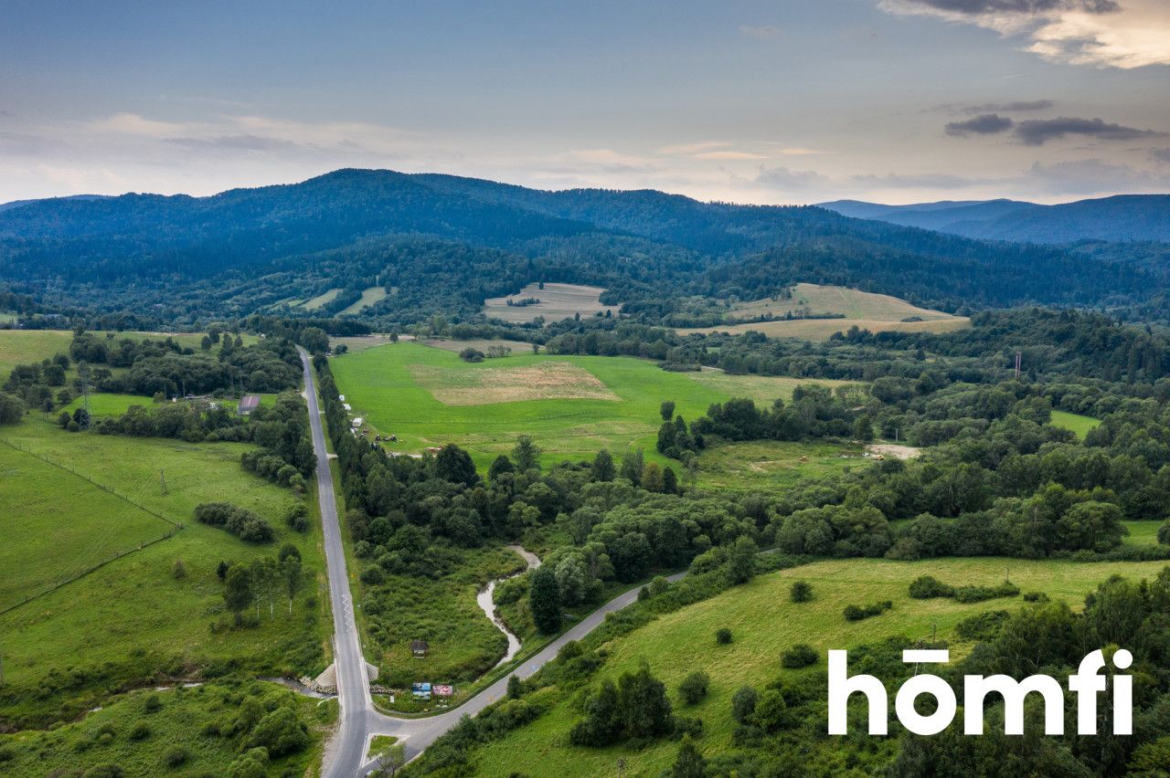 YOU WILL FALL IN LOVE! Plot with a view of Połoniny, 22 ha - Ділянка - Продаж - Bieszczadzki, Lutowiska / Smolnik