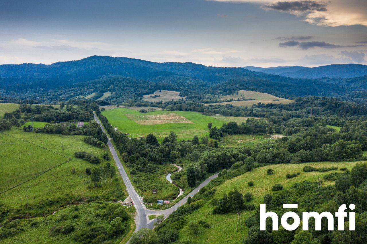 YOU WILL FALL IN LOVE! Plot with a view of Połoniny, 22 ha - Ділянка - Продаж - Bieszczadzki, Lutowiska / Smolnik