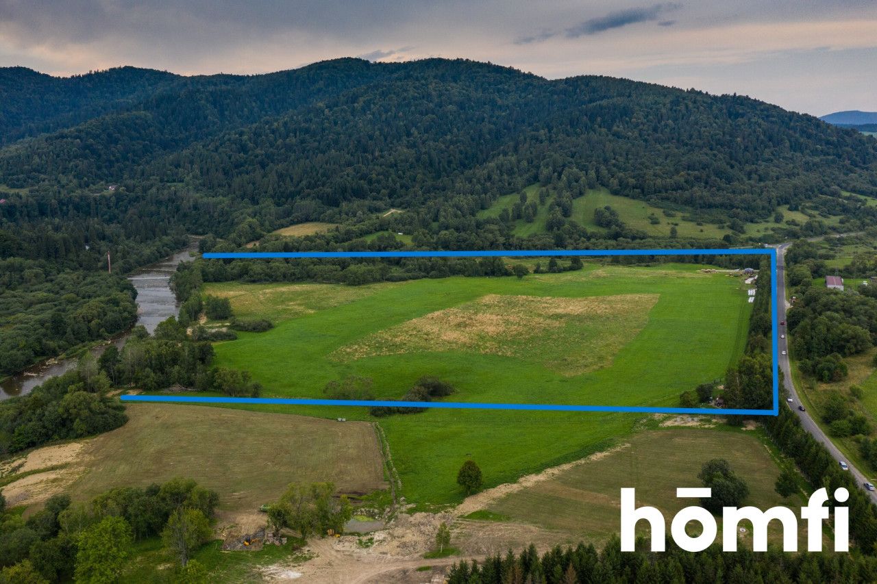 YOU WILL FALL IN LOVE! Plot with a view of Połoniny, 22 ha - Ділянка - Продаж - Bieszczadzki, Lutowiska / Smolnik