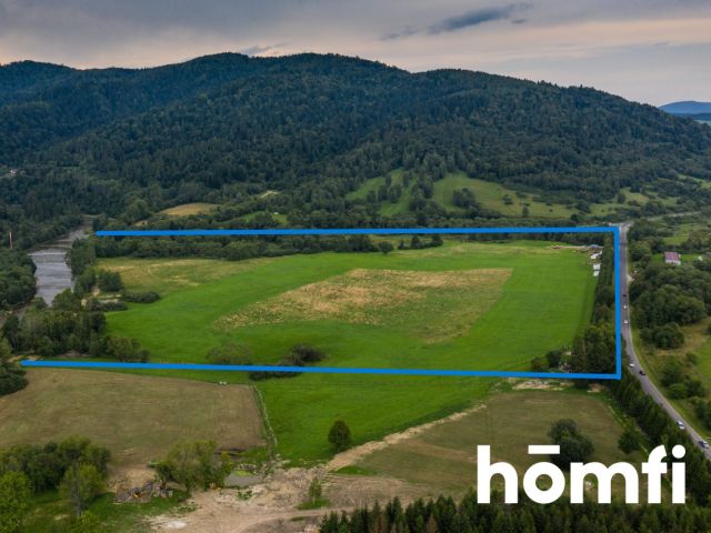 YOU WILL FALL IN LOVE! Plot with a view of Połoniny, 22 ha - Plot - Sale - Bieszczadzki, Lutowiska / Smolnik