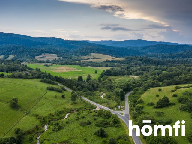 YOU WILL FALL IN LOVE! Plot with a view of Połoniny, 22 ha - Plot - Sale - Bieszczadzki, Lutowiska / Smolnik