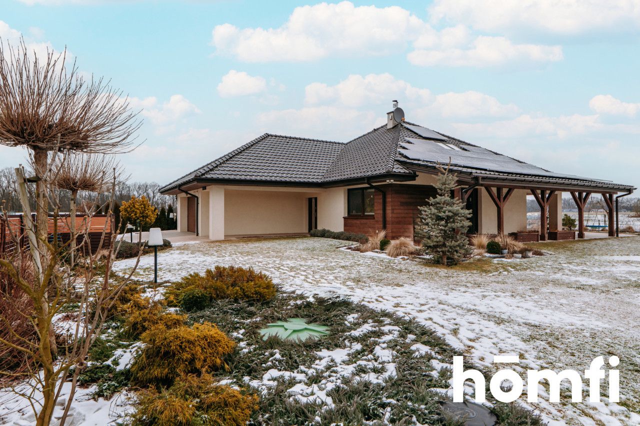 Beautiful, smart detached house with a swimming pool - House - Sale - Toruński, Łubianka / Zamek Bierzgłowski