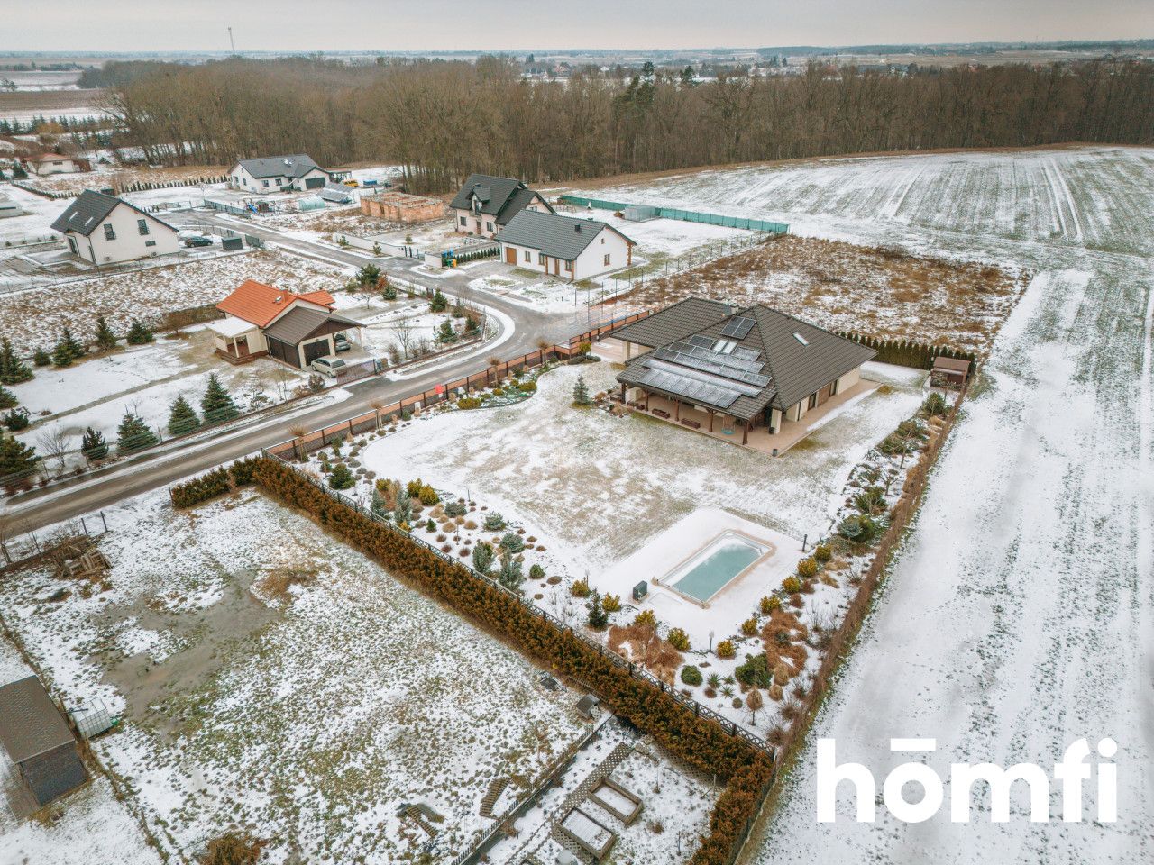 Beautiful, smart detached house with a swimming pool - House - Sale - Toruński, Łubianka / Zamek Bierzgłowski