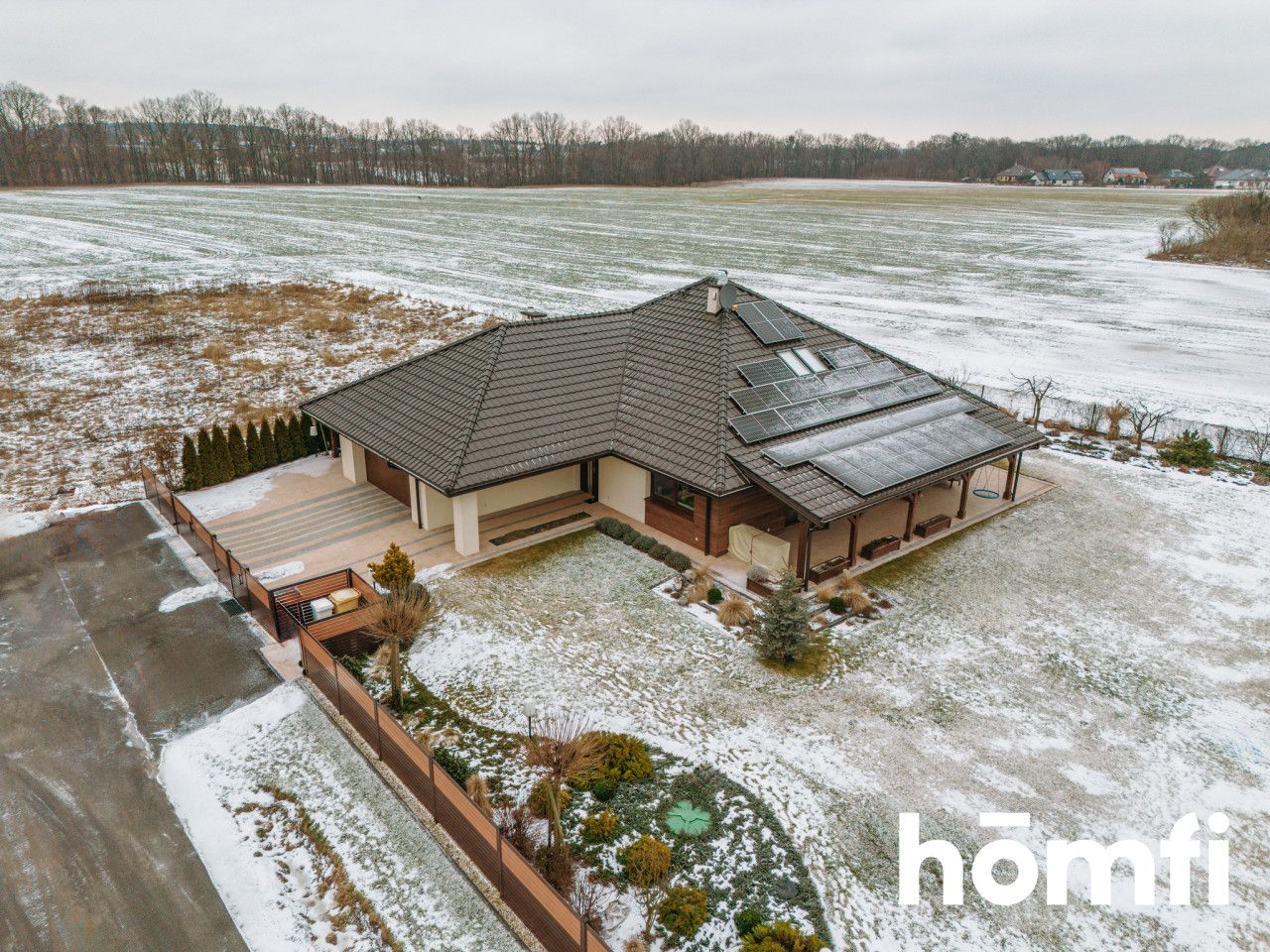 Beautiful, smart detached house with a swimming pool - House - Sale - Toruński, Łubianka / Zamek Bierzgłowski