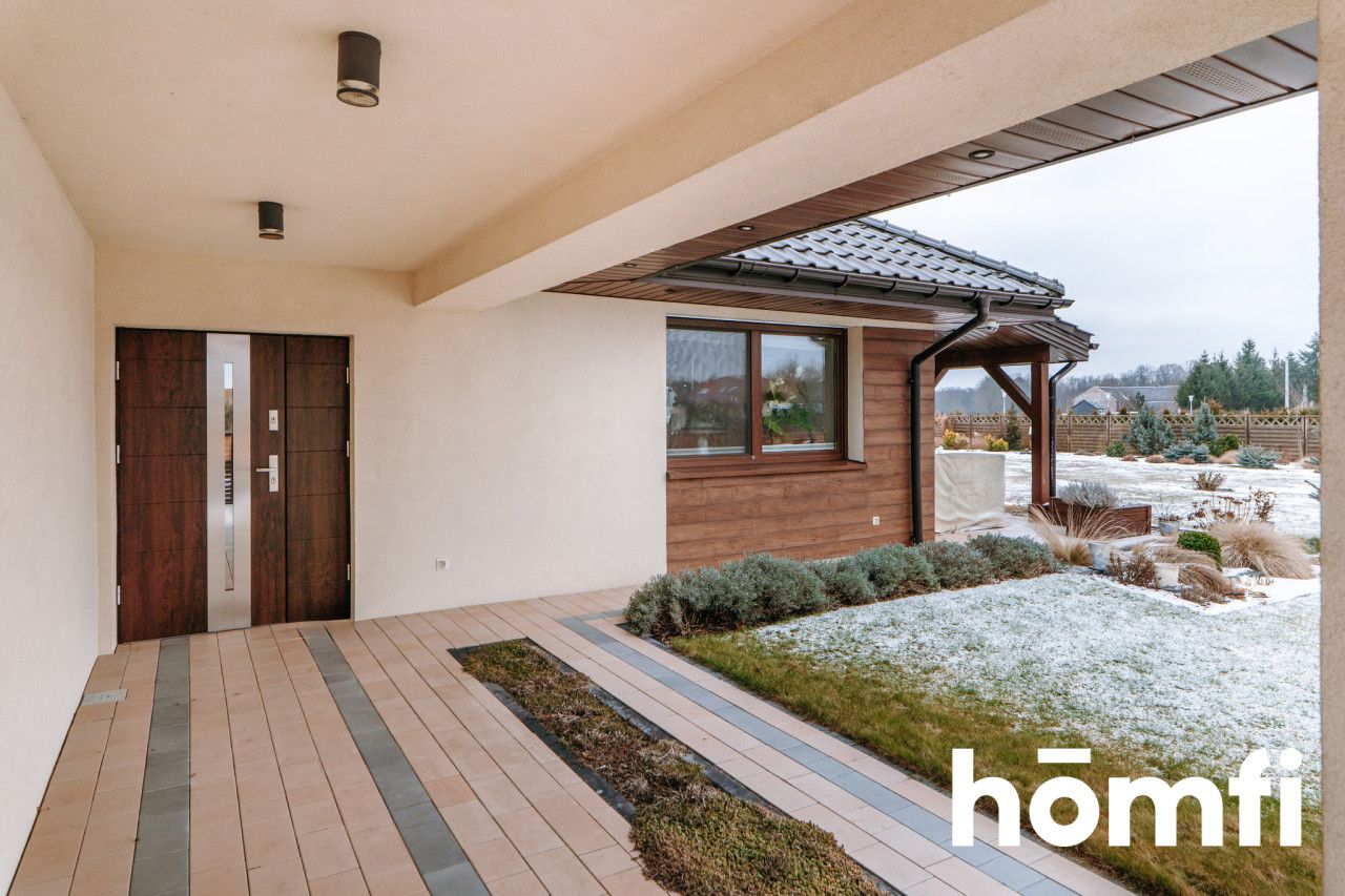 Beautiful, smart detached house with a swimming pool - House - Sale - Toruński, Łubianka / Zamek Bierzgłowski