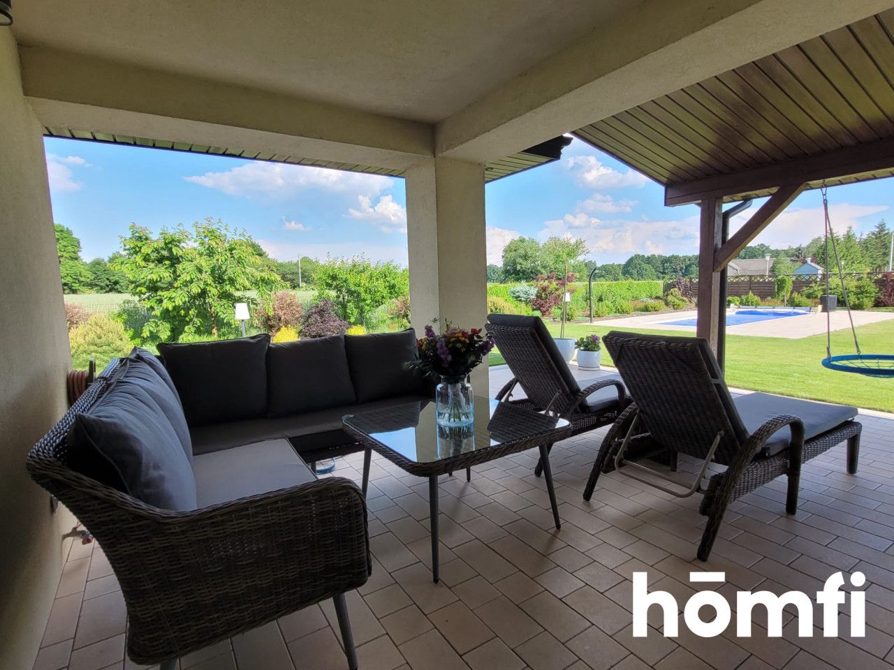 Beautiful, smart detached house with a swimming pool - House - Sale - Toruński, Łubianka / Zamek Bierzgłowski