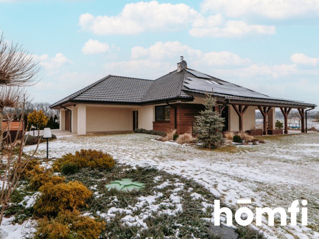 Piękny, inteligentny dom wolnostojący z basenem - Dom - Sprzedaż - Toruński, Łubianka / Zamek Bierzgłowski