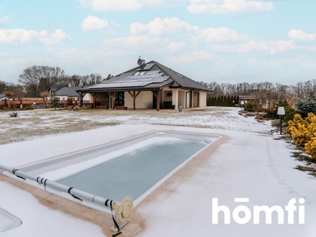 Piękny, inteligentny dom wolnostojący z basenem - Dom - Sprzedaż - Toruński, Łubianka / Zamek Bierzgłowski