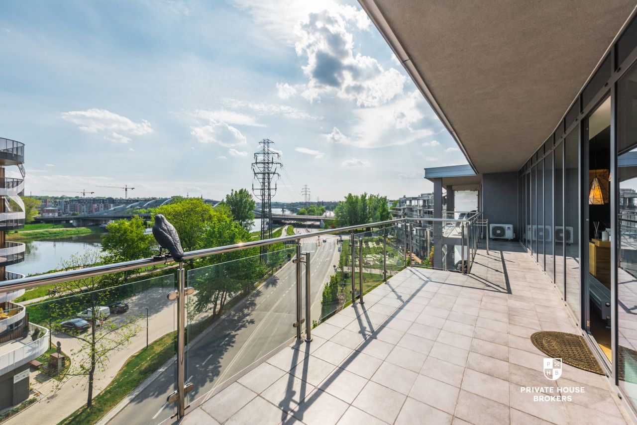 Luksusowy apartament z widokiem na Wisłę - Mieszkanie - Wynajem - Kraków, Śródmieście / Grzegórzki