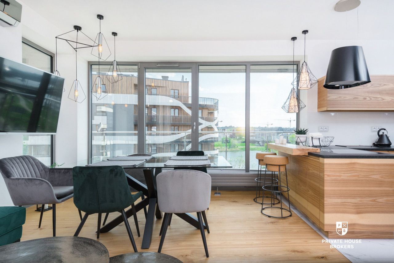 Luksusowy apartament z widokiem na Wisłę - Mieszkanie - Wynajem - Kraków, Śródmieście / Grzegórzki