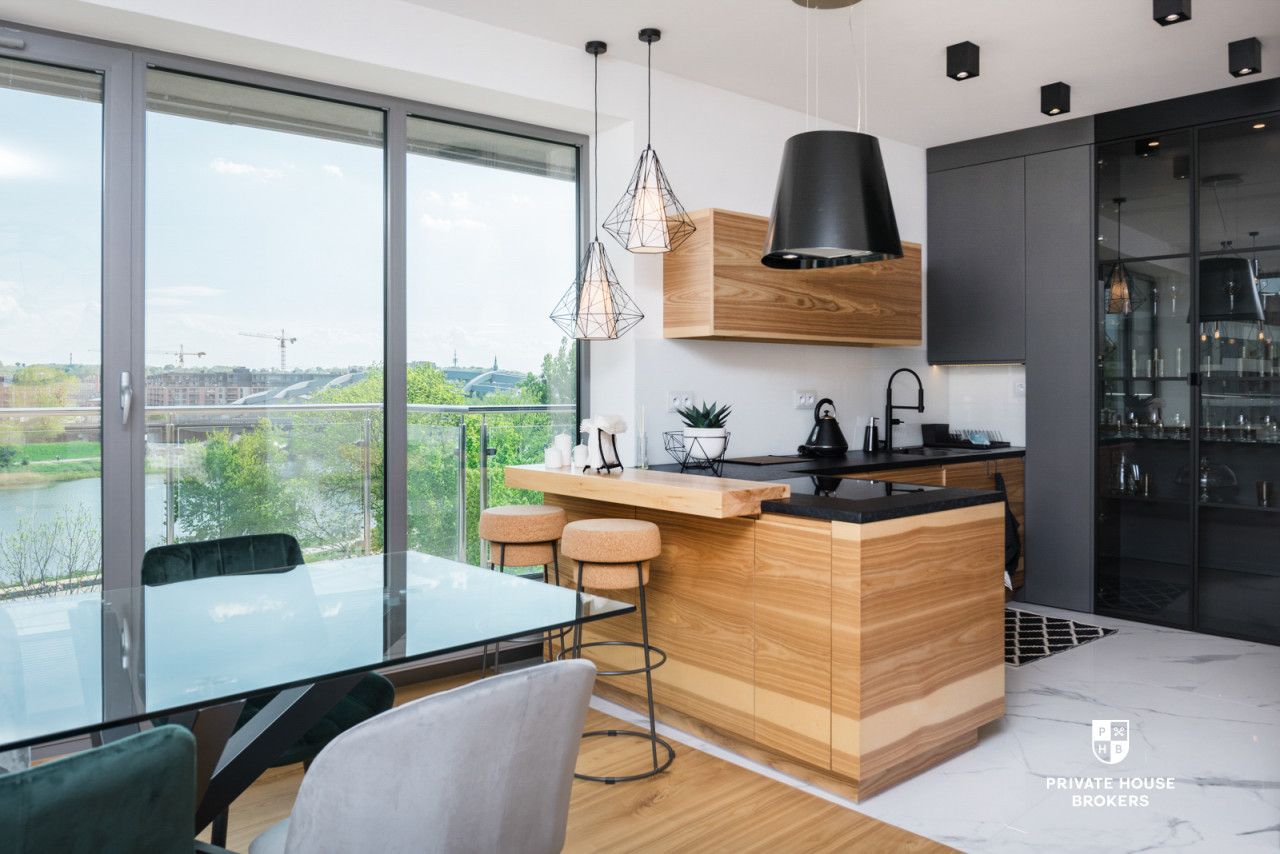 Luksusowy apartament z widokiem na Wisłę - Mieszkanie - Wynajem - Kraków, Śródmieście / Grzegórzki