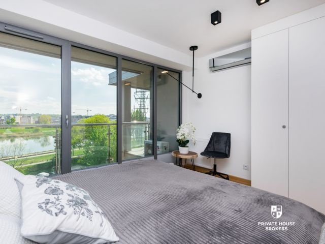 Luksusowy apartament z widokiem na Wisłę - Mieszkanie - Wynajem - Kraków, Śródmieście / Grzegórzki