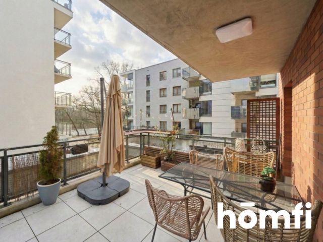 4 rooms | 77 m² | 18 m² terrace | river view | 2 parking spaces | storage unit | Olimpia Port – Ameriga Vespucciego Street - Квартира - Продаж - Wrocław, Psie Pole / Swojczyce