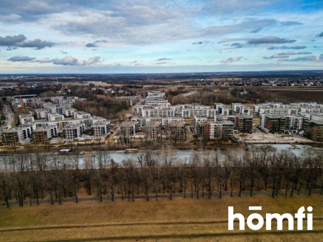 4 rooms | 77 m² | 18 m² terrace | river view | 2 parking spaces | storage unit | Olimpia Port – Ameriga Vespucciego Street - Apartment - Sale - Wrocław, Psie Pole / Swojczyce