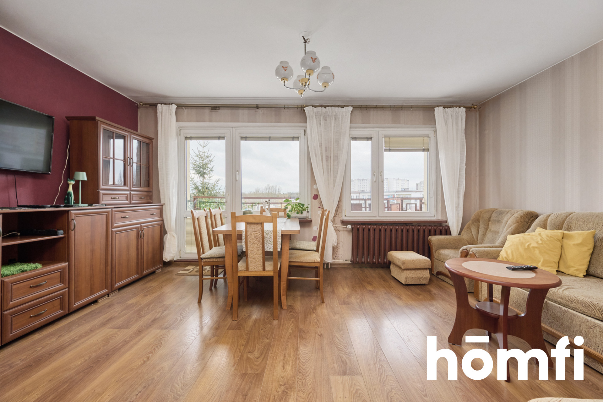 3-pokojowe mieszkanie z balkonem | ul. Gołężycka - Mieszkanie - Wynajem - Wrocław, Fabryczna