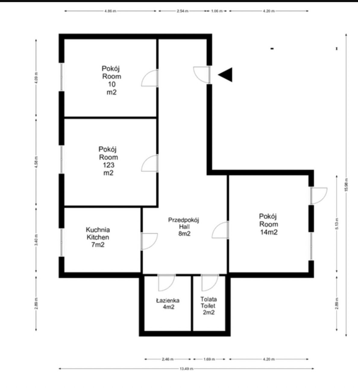 3-pokojowe mieszkanie z balkonem | ul. Gołężycka - Mieszkanie - Wynajem - Wrocław, Fabryczna