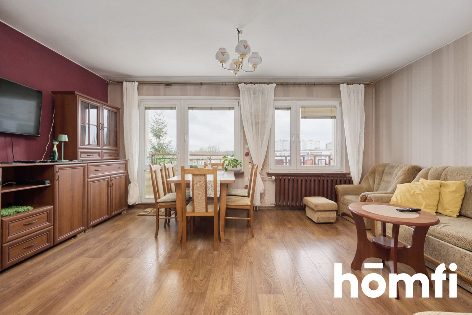 3-pokojowe mieszkanie z balkonem | ul. Gołężycka - Квартира - Оренда - Wrocław, Fabryczna