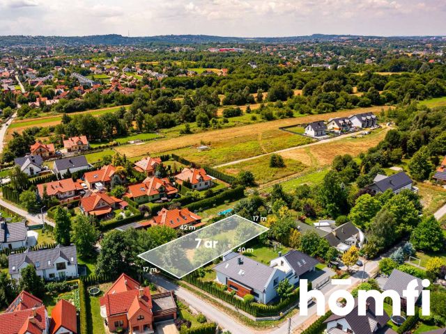 FOR SALE! PLOT with local spatial development plan -7a STRUMIANY/WIELICKI/KRAKÓW - Plot - Sale - Wielicki, Wieliczka / Strumiany
