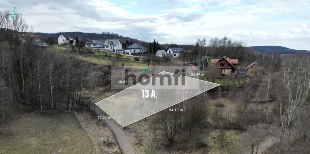 13-are building plot | Tranquil and peaceful location - Plot - Sale - Krakowski, Zabierzów / Nielepice