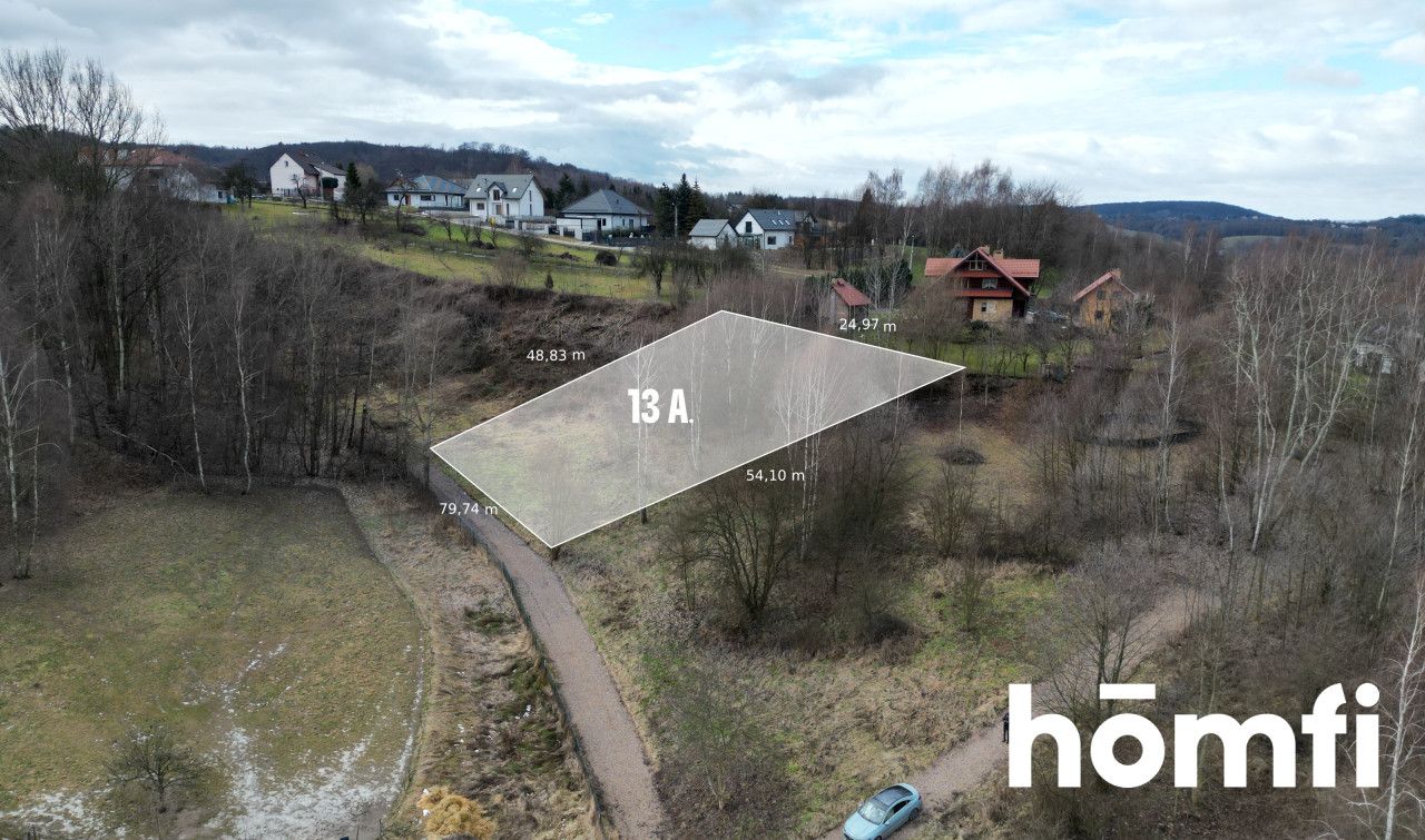13-are building plot | Tranquil and peaceful location - Plot - Sale - Krakowski, Zabierzów / Nielepice