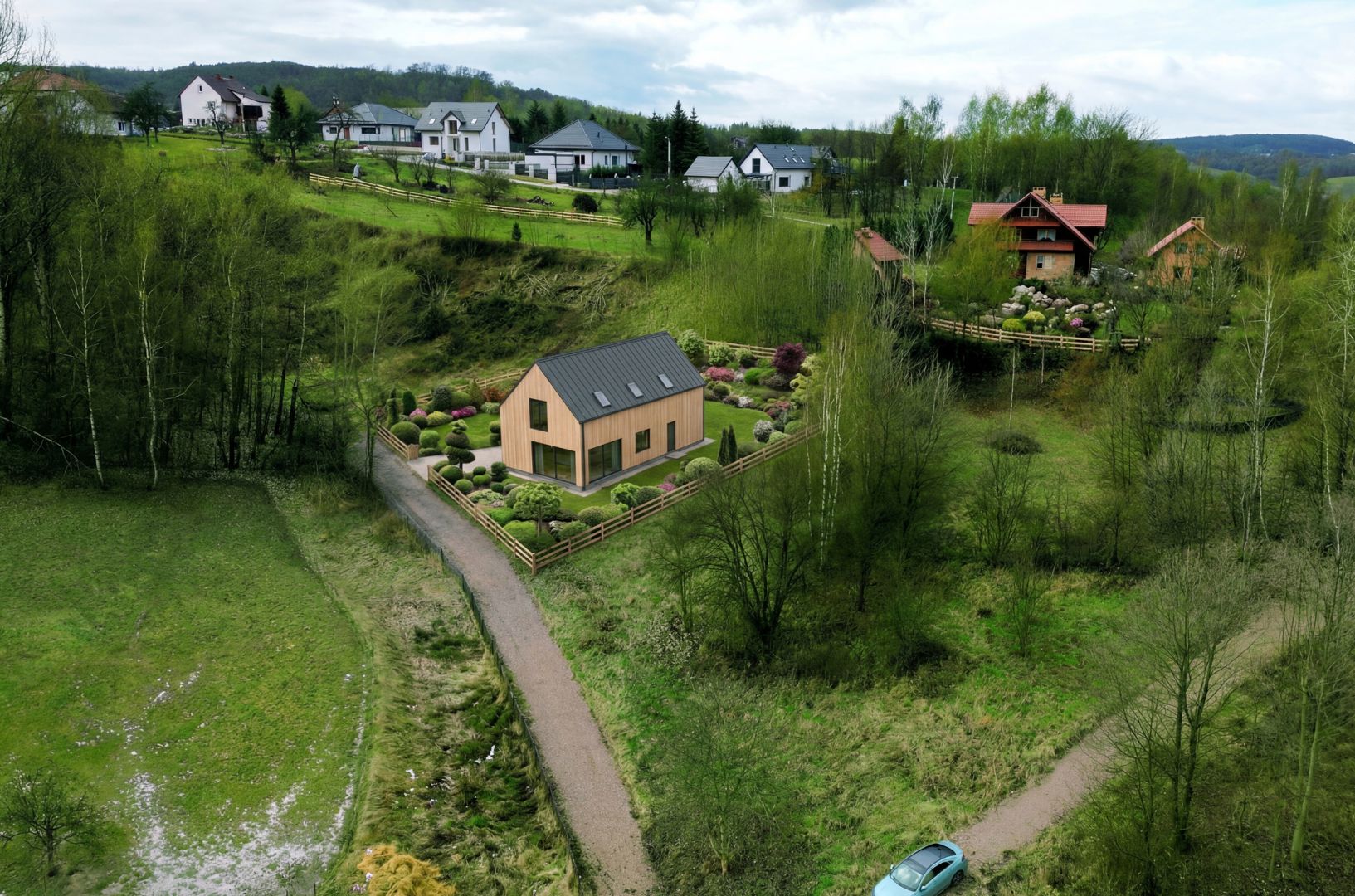 Działka budowlana 13a| Cisza, spokój - Działka - Sprzedaż - Krakowski, Zabierzów / Nielepice