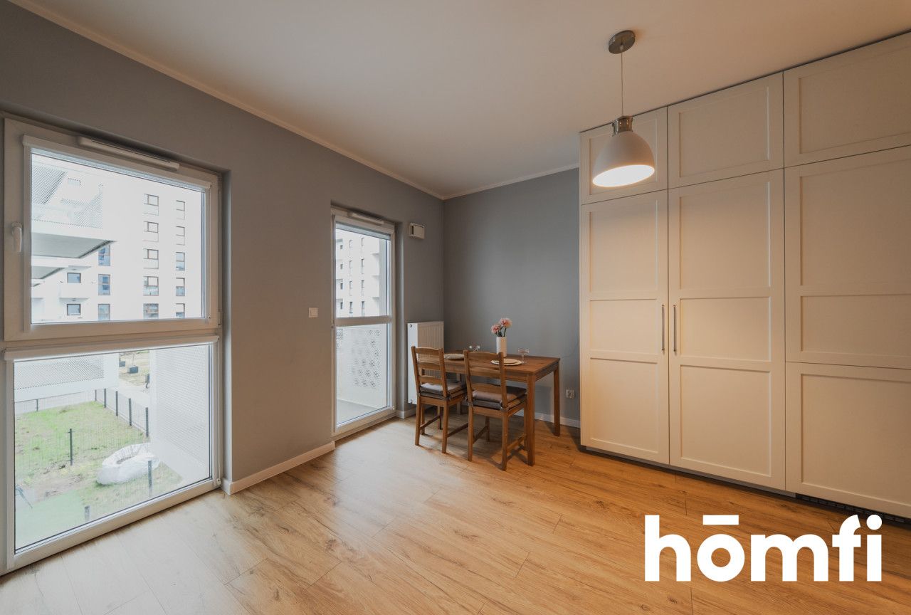 Cozy studio apartment with a balcony! - Apartment - Rent - Poznań