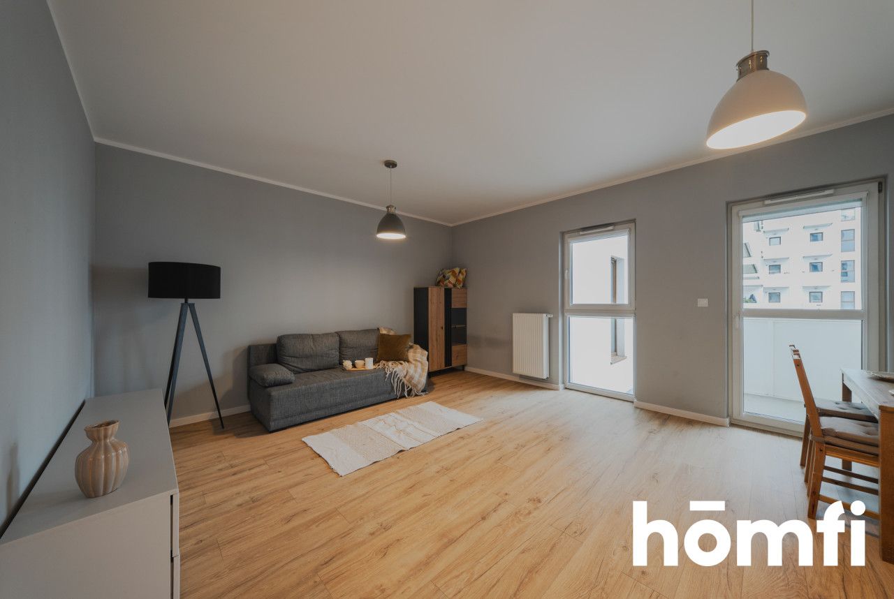 Cozy studio apartment with a balcony! - Apartment - Rent - Poznań