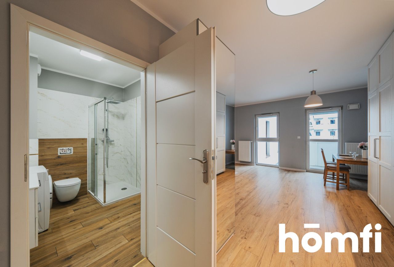 Cozy studio apartment with a balcony! - Apartment - Rent - Poznań