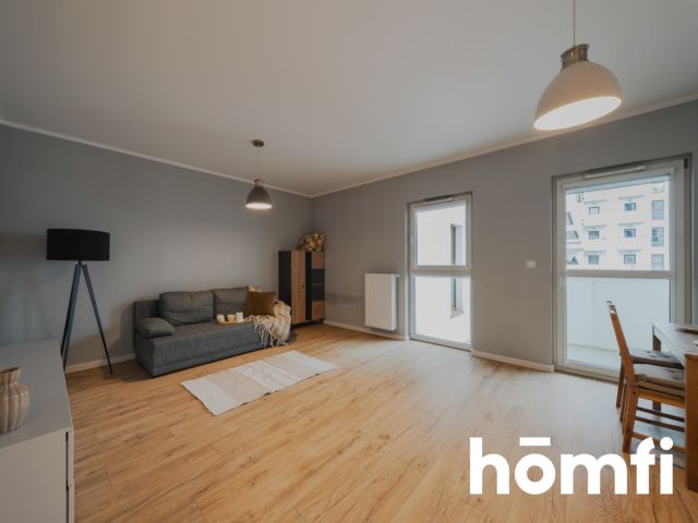 Cozy studio apartment with a balcony! - Apartment - Rent - Poznań, Nowe Miasto / Rataje