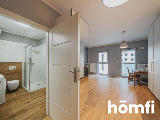 Cozy studio apartment with a balcony! - Apartment - Rent - Poznań, Nowe Miasto / Rataje