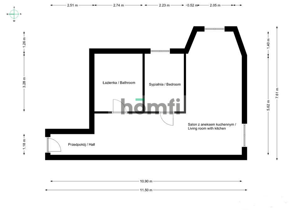 UNIQUE 54 SQM WITH MEZZANINE, CENTER - Apartment - Sale - Bytom, Centrum
