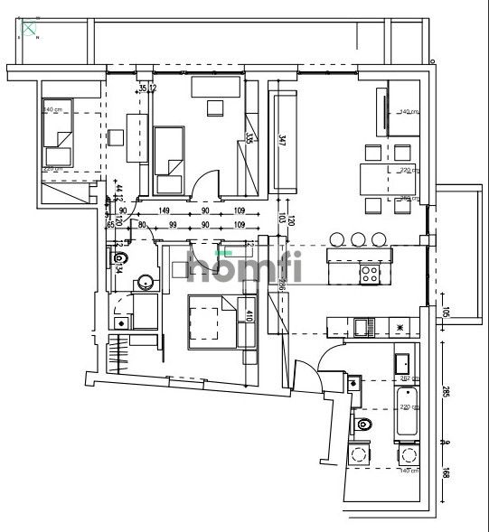 Top location, air conditioning, two parking spaces - Квартира - Продаж - Kraków, Podgórze / Dębniki