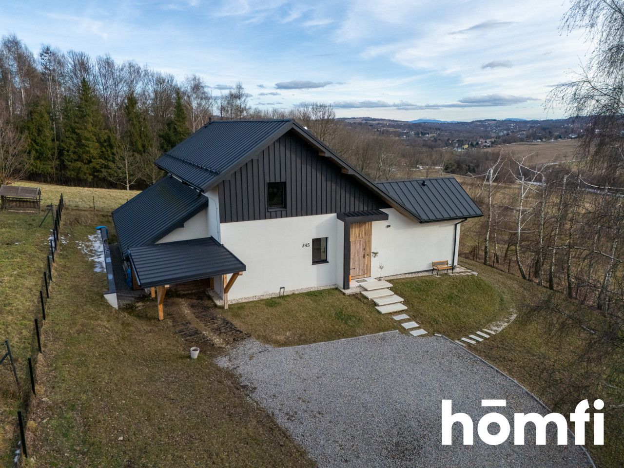 Plot with a scenic view, fully furnished, with a sauna, terraces, and a garden. - Дім - Оренда - Wielicki, Wieliczka / Sygneczów