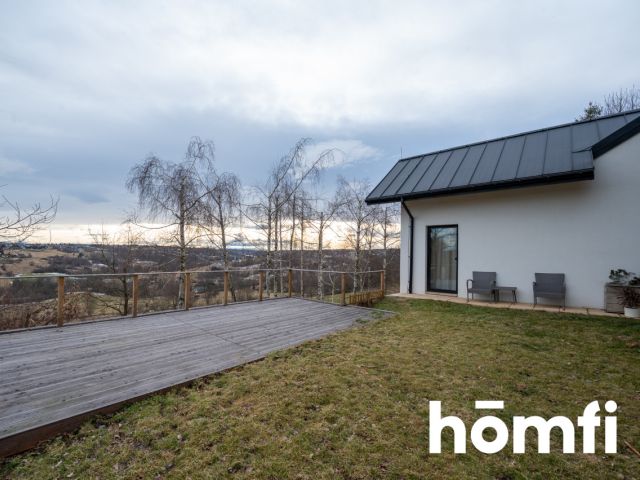 Widokowa działka, w pełni wyposażone, sauna, tarasy i ogród - Dom - Wynajem - Wielicki, Wieliczka / Sygneczów