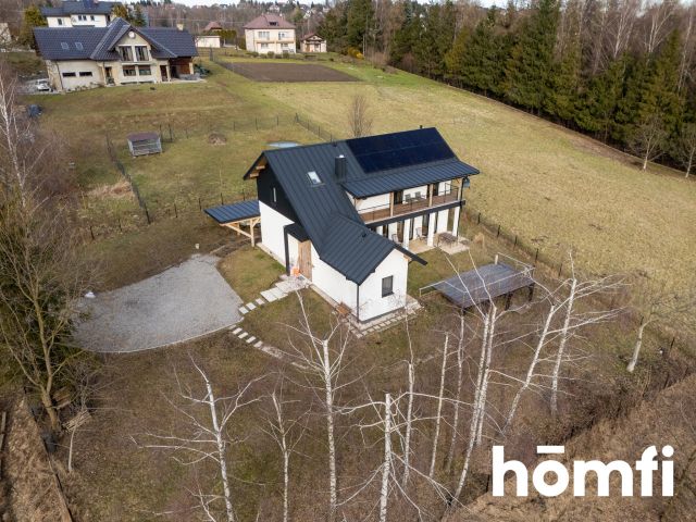 Widokowa działka, w pełni wyposażone, sauna, tarasy i ogród - Dom - Wynajem - Wielicki, Wieliczka / Sygneczów