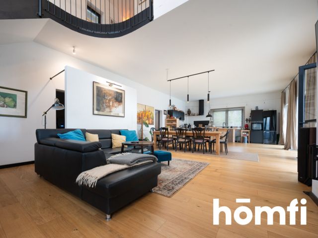 Plot with a scenic view, fully furnished, with a sauna, terraces, and a garden. - House - Rent - Wielicki, Wieliczka / Sygneczów