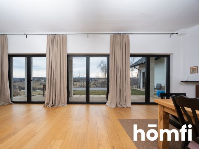 Widokowa działka, w pełni wyposażone, sauna, tarasy i ogród - Dom - Wynajem - Wielicki, Wieliczka / Sygneczów